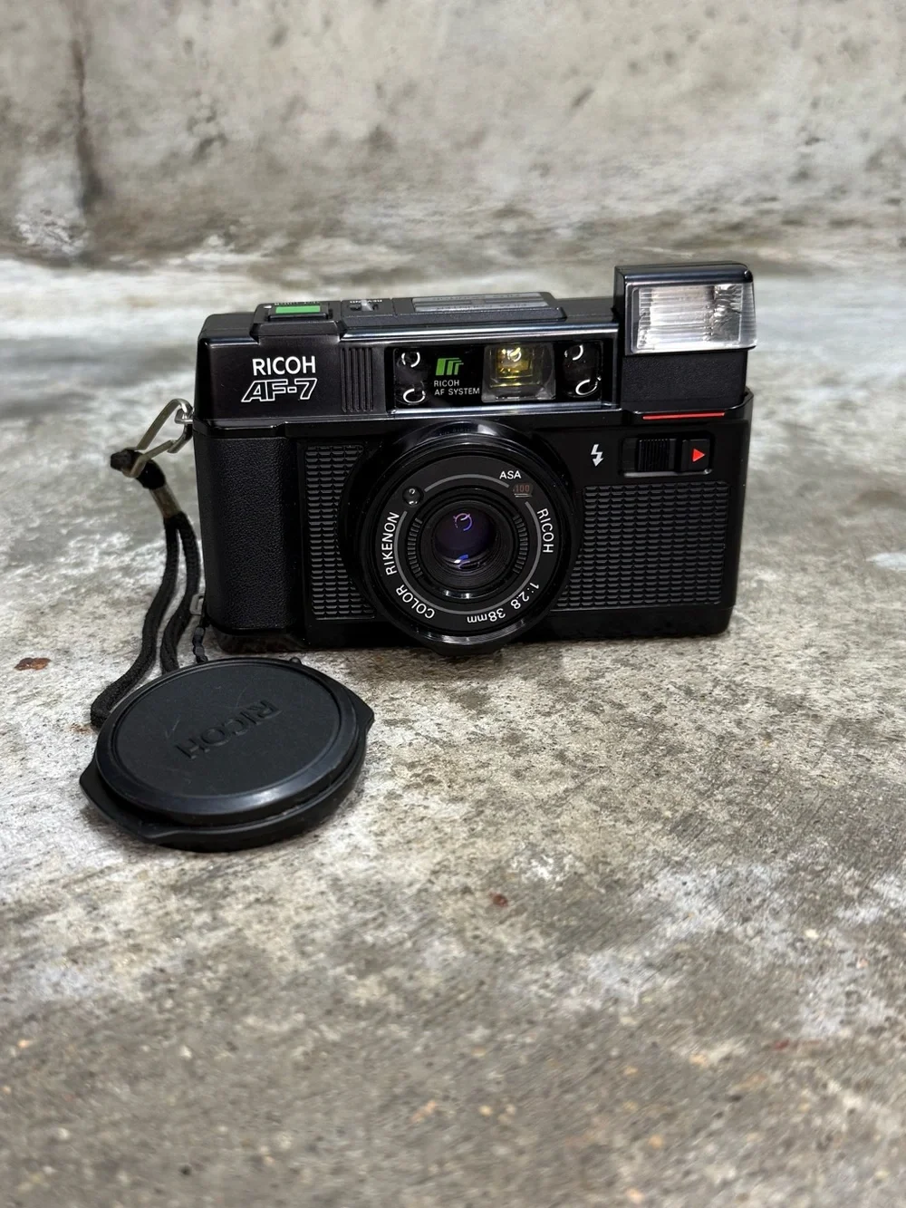 Vintage Ricoh AF-7 35mm Film Camera Bundle Tested